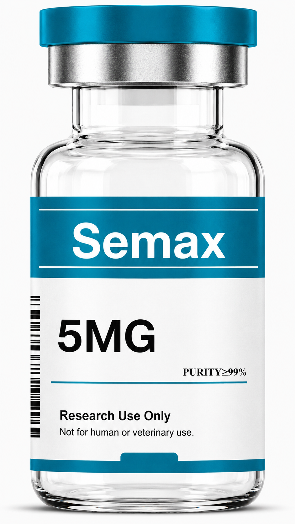 Semax lyophilized research vial